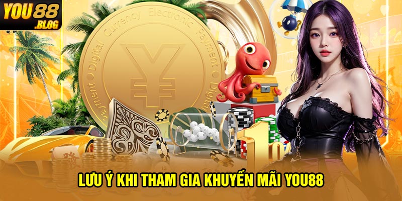 Lưu ý khi tham gia khuyến mãi You88